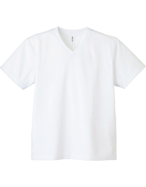 337-AVT 4.4オンス ドライVネックTシャツ
