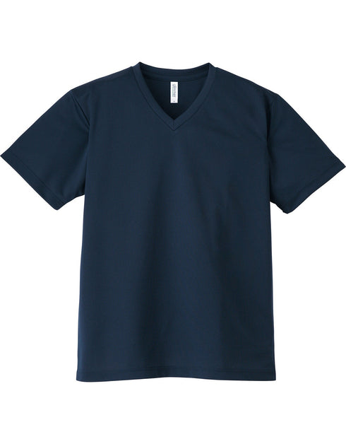 337-AVT 4.4オンス ドライVネックTシャツ