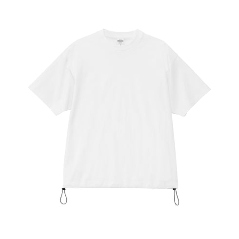 1110-01 6.5ozファインジャージーリラックスフィットTシャツ(裾ドローコード)