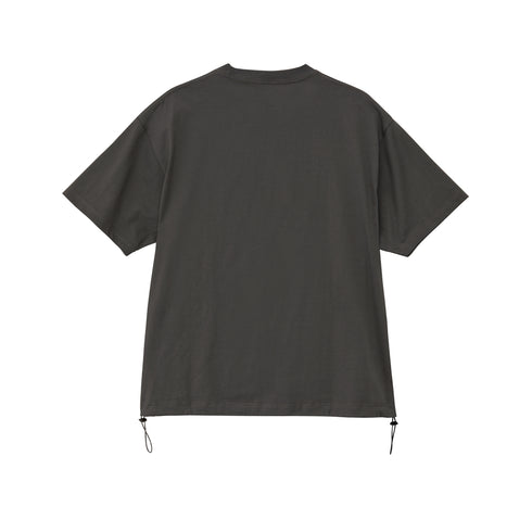 1110-01 6.5ozファインジャージーリラックスフィットTシャツ(裾ドローコード)