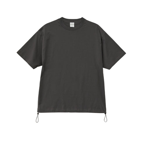 1110-01 6.5ozファインジャージーリラックスフィットTシャツ(裾ドローコード)