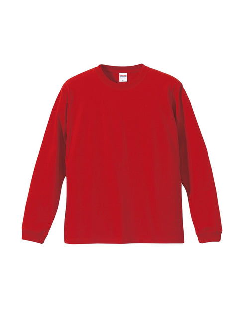 5011-01 5.6オンスロングスリーブTシャツ(1.6インチリブ)