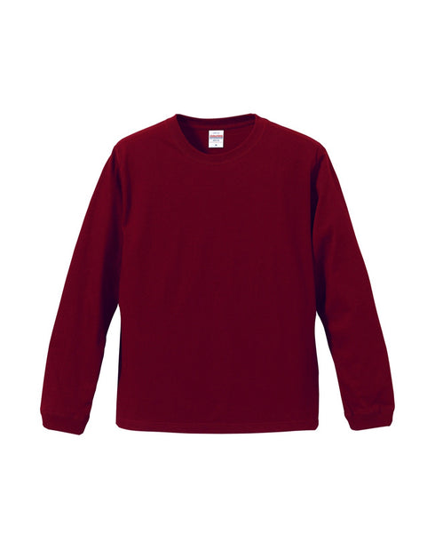 5011-01 5.6オンスロングスリーブTシャツ(1.6インチリブ)