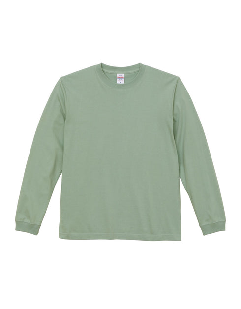 5011-01 5.6オンスロングスリーブTシャツ(1.6インチリブ)