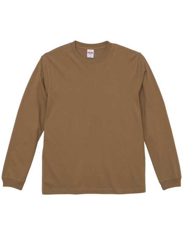 5011-01 5.6オンスロングスリーブTシャツ(1.6インチリブ)