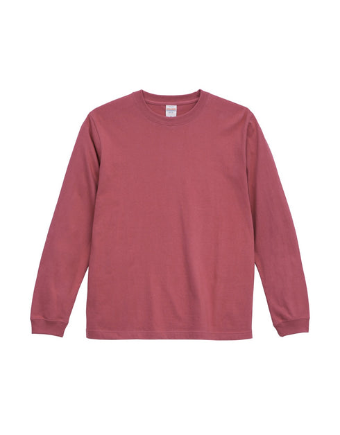 5011-01 5.6オンスロングスリーブTシャツ(1.6インチリブ)