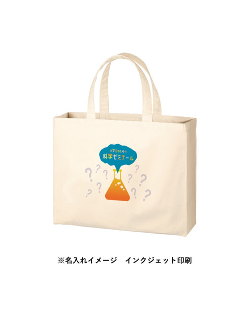 TR-0412 キャンバスカレッジトート(L)ワイド (DTF)