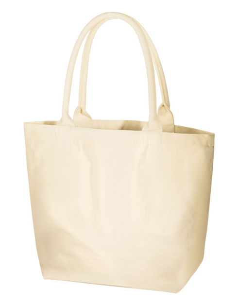 TR-0721 厚手キャンバスパイプハンドルトート(M)