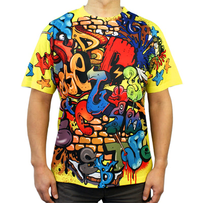 全面プリント ドライ生地Tシャツ 5900-01