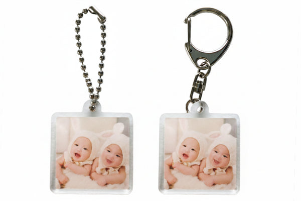 Square Keychain Set