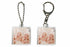 Square Keychain Set