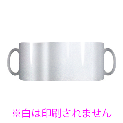 銀色マグカップ