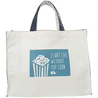 ポリ2トーンスクエアバッグ(M)ワイド TR-0765