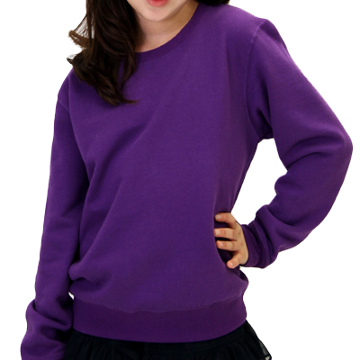 着用イメージ(モデル身長140cm、バイオレット 150サイズ)