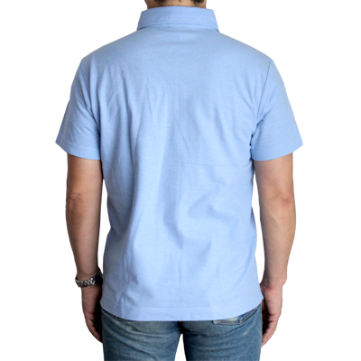 着用イメージ（モデル身長171cm、ＯＸブルー Lサイズ）