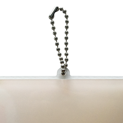 かさばらない、ライトなボールチェーン