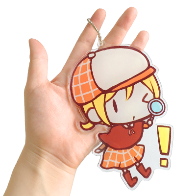 よく目立つ！16cmの特大サイズ