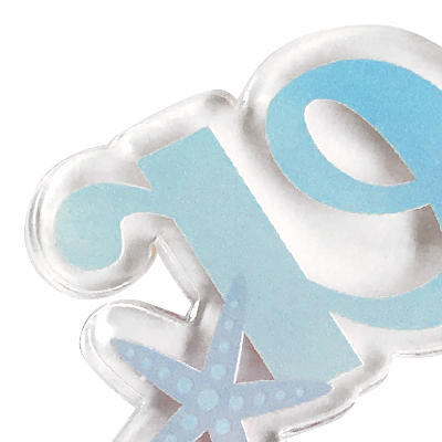 裏面からアクリルに直接印刷するタイプです