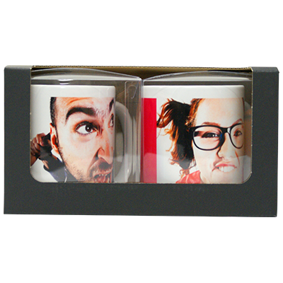 ペアマグカップ ブラックギフトボックス オリジナル ペアマグカップ ブラックギフトボックスのプリント 作成 製作ならマイシュミで