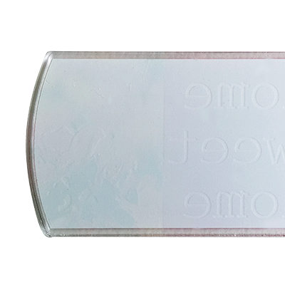 裏面からアクリルに直接印刷するタイプです