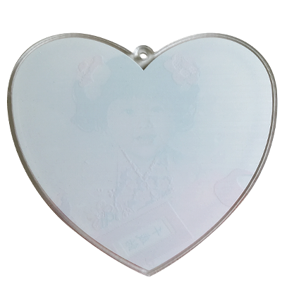 裏面からアクリルに直接印刷するタイプです