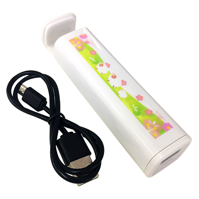 バッテリーの蓄電用コード付き