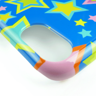 カメラ穴の付近もきれいにプリントします