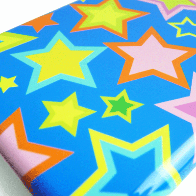 鮮やかなフルカラープリント