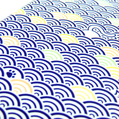 鮮やかなフルカラープリント