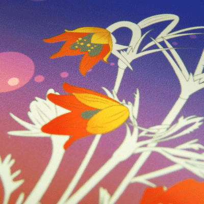 鮮やかなフルカラープリント