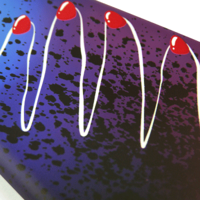 鮮やかなフルカラープリント