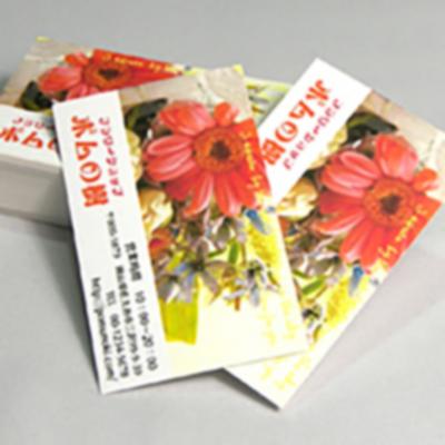 ショップカード 横型片面 100枚セット