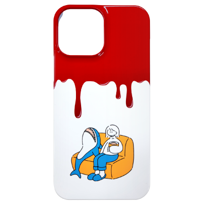 光沢のあるグロス加工のケース