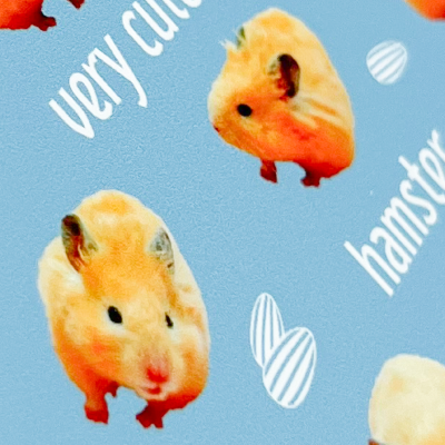 鮮やかなフルカラープリント