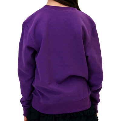 着用イメージ(モデル身長140cm、バイオレット 150サイズ)