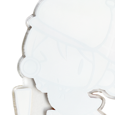 片面印刷の場合、裏面は白引き仕上げとなります