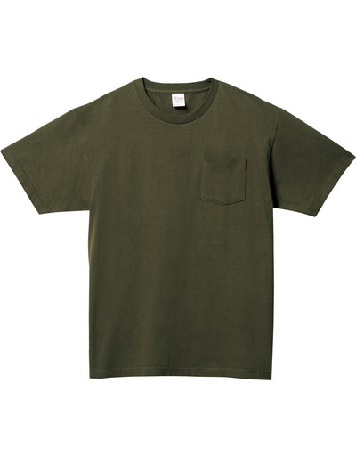 109-PCT　5.6オンス　ヘビーウェイトポケットTシャツ (シルク)