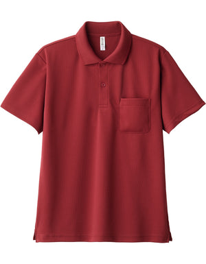 330-AVP　4.4オンス　ドライポロシャツ(ポケット付)