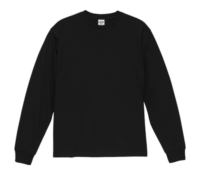 1111-01　6.5オンス ファインジャージー ロングスリーブ Tシャツ (2.1インチリブ)