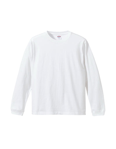 5011-01　5.6オンスロングスリーブTシャツ(1.6インチリブ)