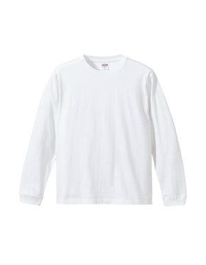 5011-01　5.6オンスロングスリーブTシャツ(1.6インチリブ)
