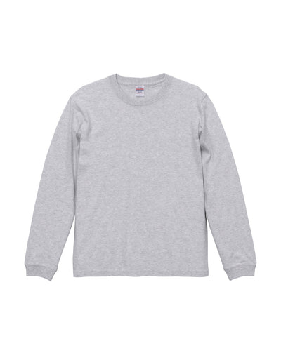 5011-01　5.6オンスロングスリーブTシャツ(1.6インチリブ)