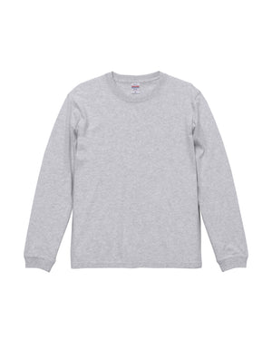 5011-01　5.6オンスロングスリーブTシャツ(1.6インチリブ)