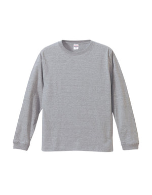 5011-01　5.6オンスロングスリーブTシャツ(1.6インチリブ)