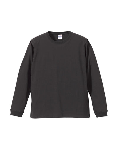 5011-01　5.6オンスロングスリーブTシャツ(1.6インチリブ)