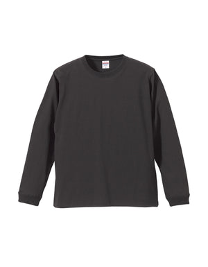 5011-01　5.6オンスロングスリーブTシャツ(1.6インチリブ)
