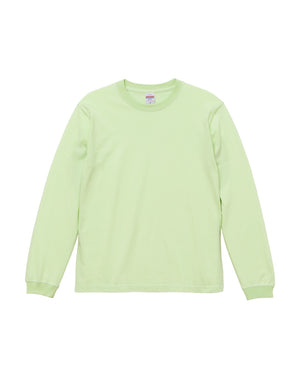 5011-01　5.6オンスロングスリーブTシャツ(1.6インチリブ)
