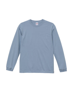 5011-01　5.6オンスロングスリーブTシャツ(1.6インチリブ)