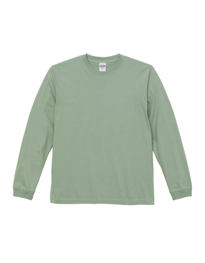 5011-01　5.6オンスロングスリーブTシャツ(1.6インチリブ)