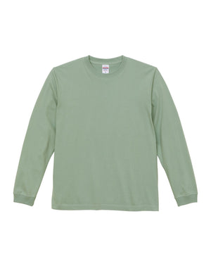 5011-01　5.6オンスロングスリーブTシャツ(1.6インチリブ)